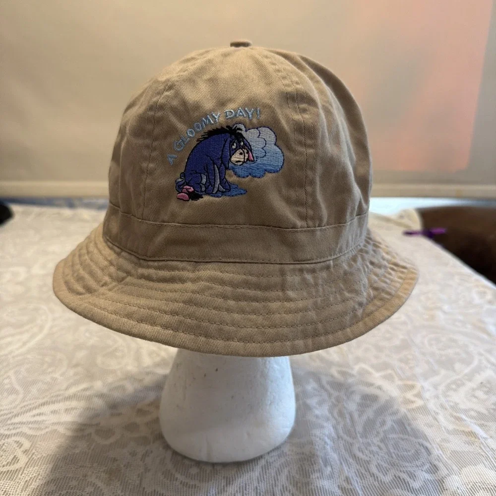 Disney Eeyore Bucket Hat Embroidered  Winnie The Pooh Whimsy  USA